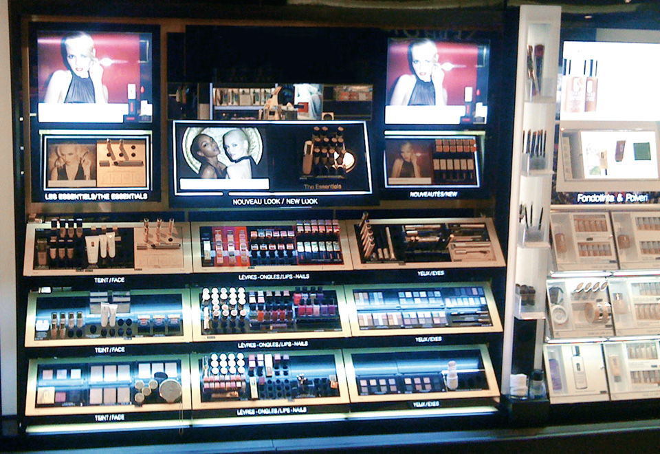 Cosmetics Display Stand 