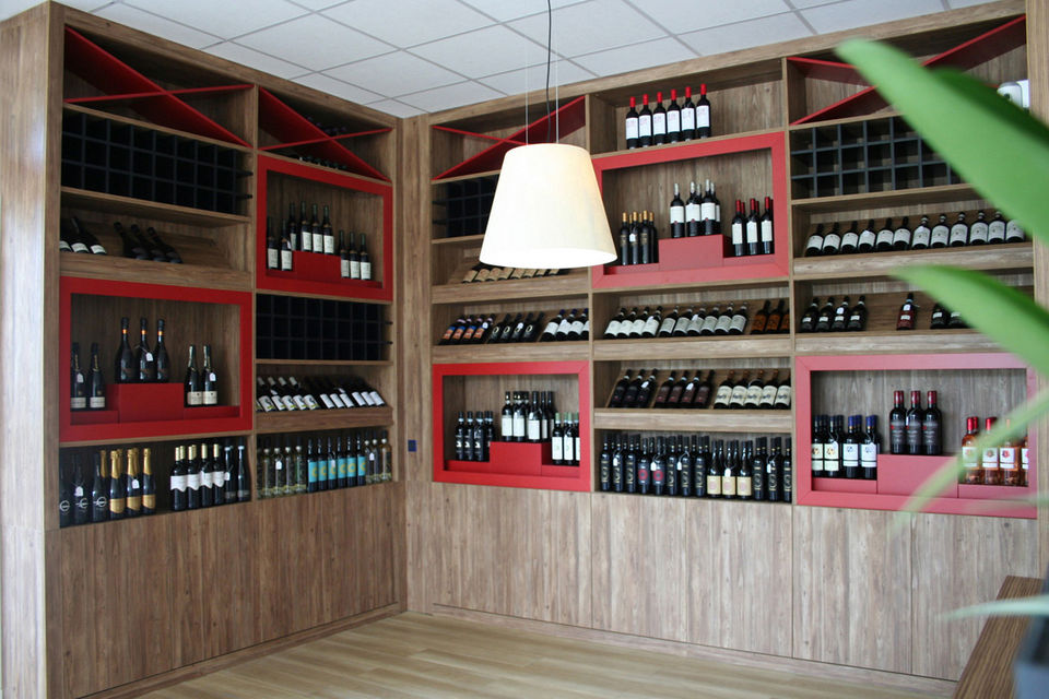 Custom-made Furniture for Design Wine Bar