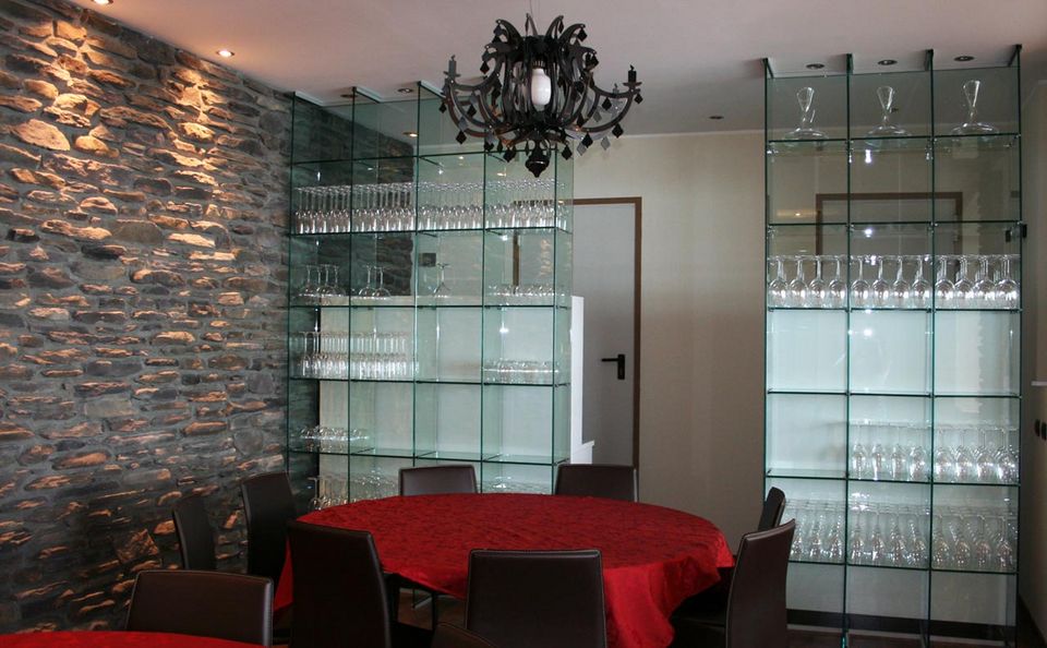 Wine Display Glass Cabinet